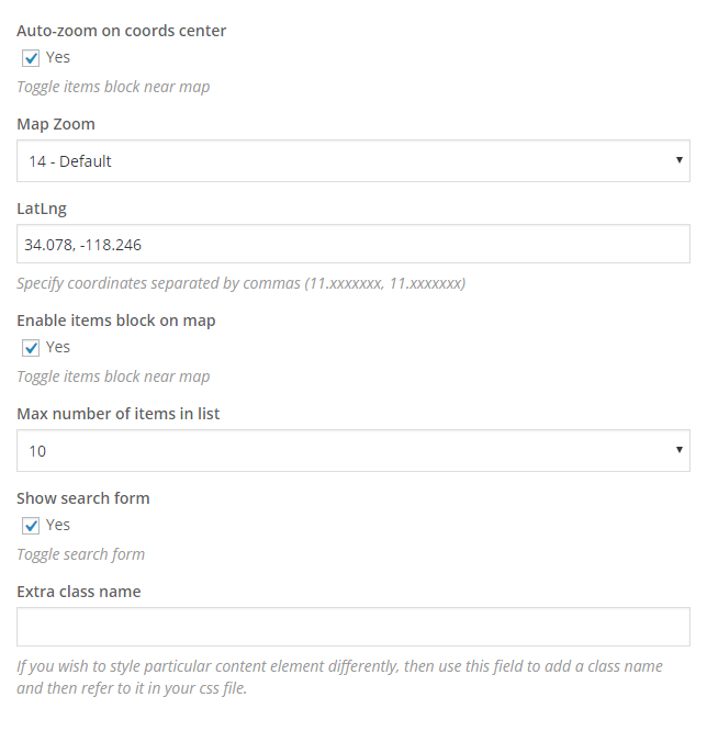 Zoner Map with Properties Equity Assets Realty